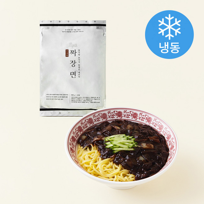 철가방요리사 임태훈 셰프의 짜장면 2인분 (냉동), 800g, 1개