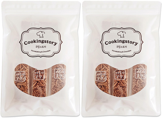 쿠킹스토리 러블리강정 까불이 오란다 10p, 2개, 250g