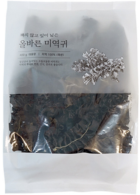석하 올바른 미역귀, 400g, 1개