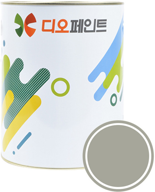 디오페인트 리노타일 욕실 친환경 수성 페인트, 클래식12, 1L, 1개