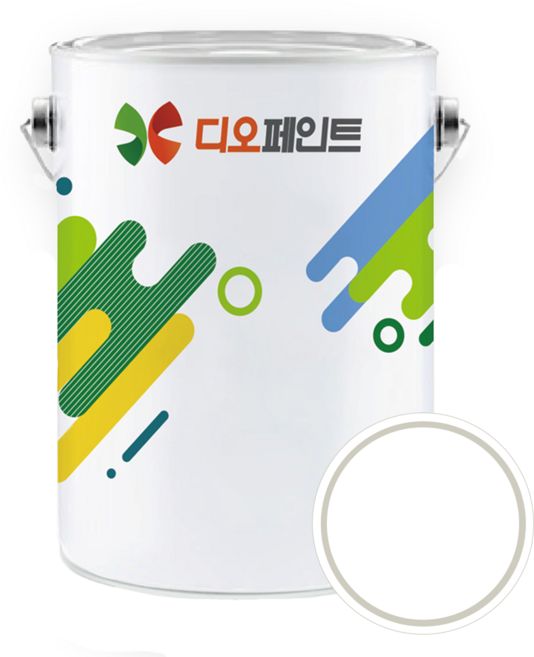 디오페인트 세라믹플러스 곰팡이 결로 방지 페인트, 화이트, 4L, 1개