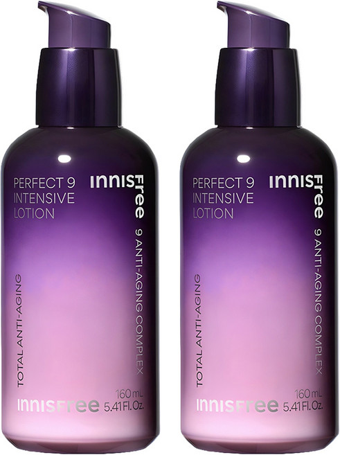 INNISFREE Perfect 9青春活膚乳, 160ml, 2瓶