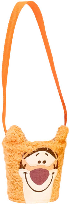 Disney 迪士尼 絨毛飲料杯套 CA717-3 21.5 x 9cm, 跳跳虎 黃色, 1個