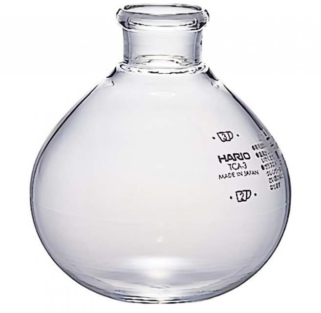 HARIO 好璃奧 虹吸壺TCA-3下座, 透明色, 1個
