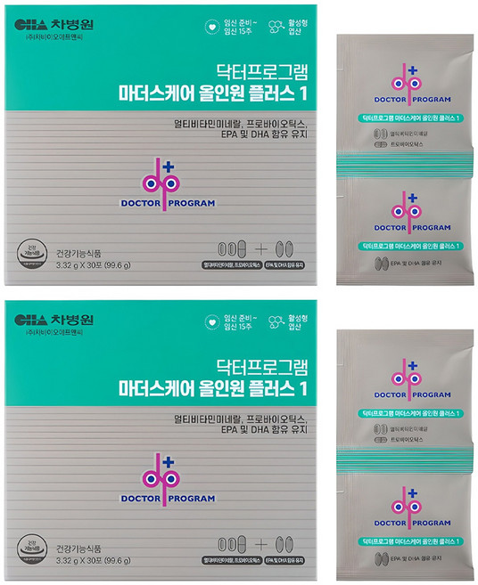 닥터프로그램 마더스케어 올인원 플러스 1, 99.6g, 2개