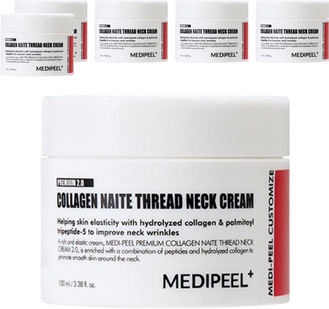 메디필 프리미엄 콜라겐 나이테 실 넥크림 2.0, 100ml, 6개