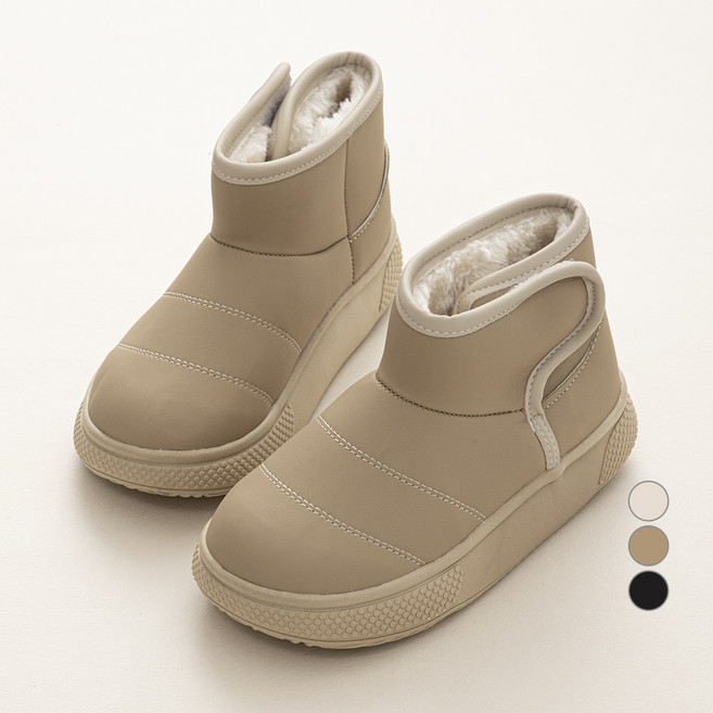 점핑칙피 아동용 벨크로 숏 패딩 부츠