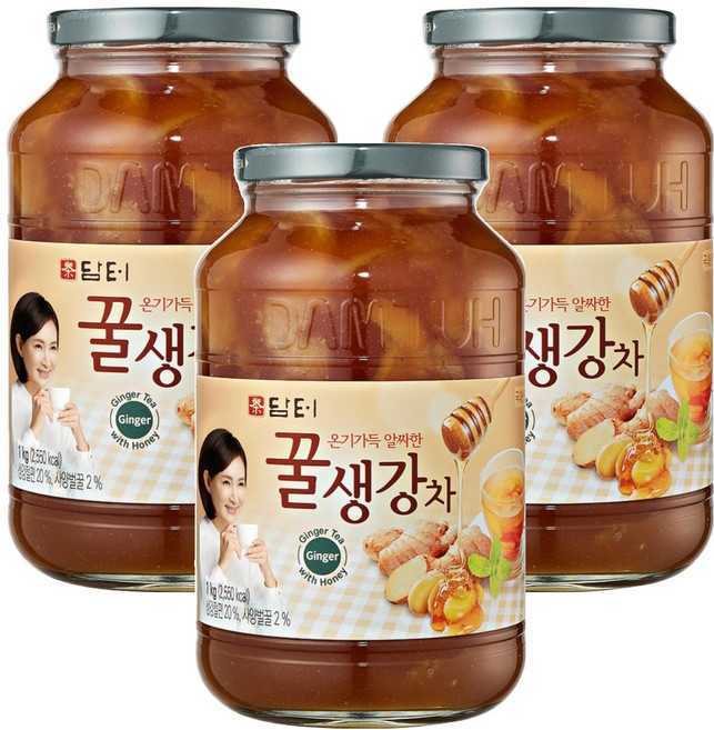 담터 꿀생강차, 1kg, 1개입, 3개