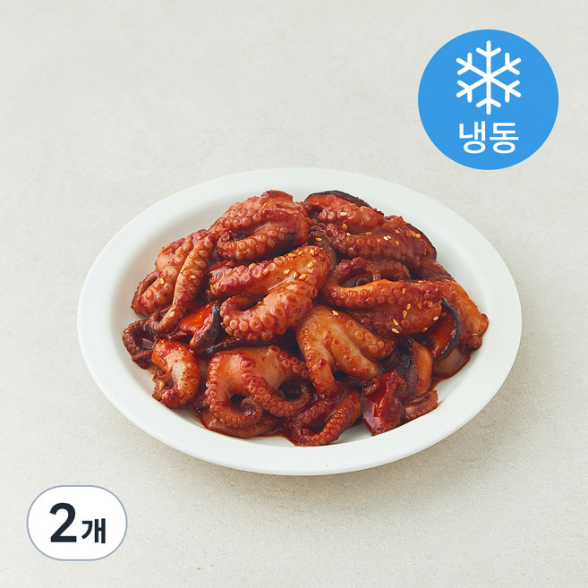 미스터쭈꾸미 양념쭈꾸미 순한 매운맛 (냉동), 500g, 2개
