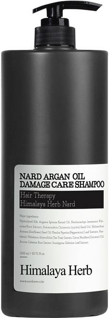 나드 부케가르니 아르간 오일 데미지 케어 샴푸, 1.5L, 1개