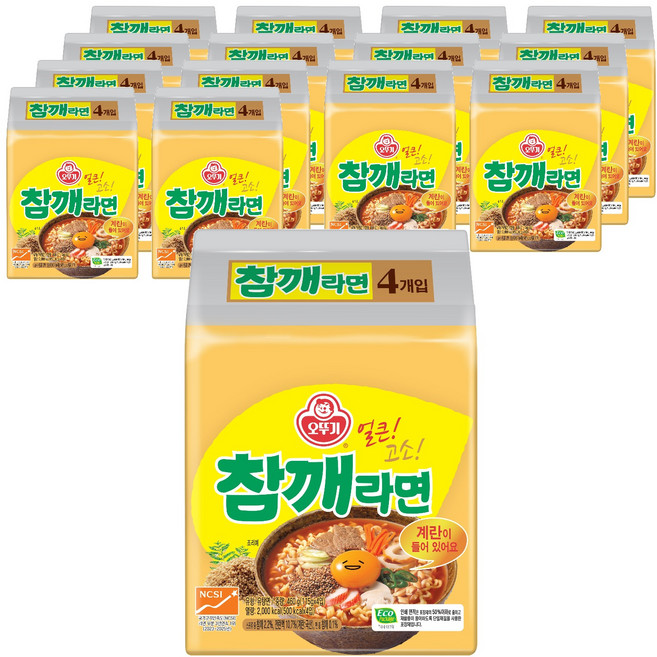 오뚜기 참깨라면 115g, 60개