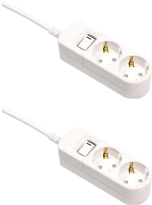 써보니 스위치형 멀티탭 2구, 5m, 2개