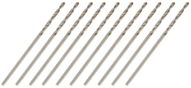 제이원 미니 드릴비트 기리날 핀바이스 소경드릴 1mm 10p, 1개