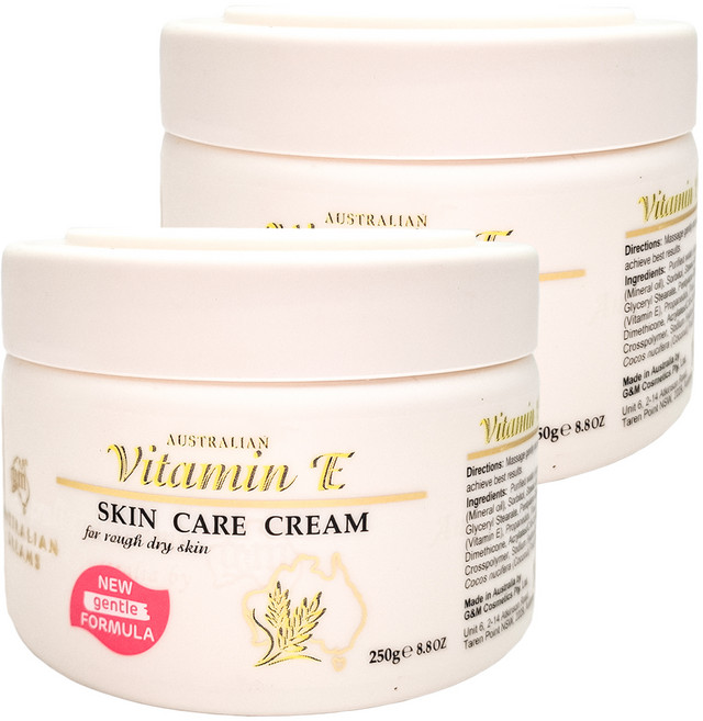 G and M AUSTRALIAN CREAMS 維他命E肌膚修復綿羊霜 滋潤保濕 舒緩乾燥, 2罐