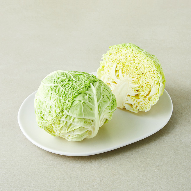 친환경 사보이 양배추, 500g, 1개입, 1개