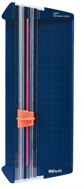 KW-triO 堡勝企業 高效輕型裁紙刀 藍色, 13830, A4