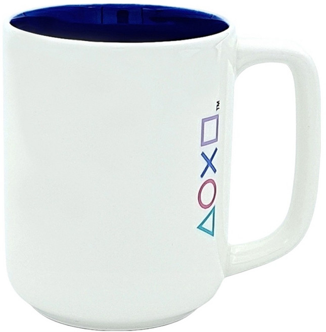 PlayStation OLP 馬克杯 彩色標誌, 白色, 1個