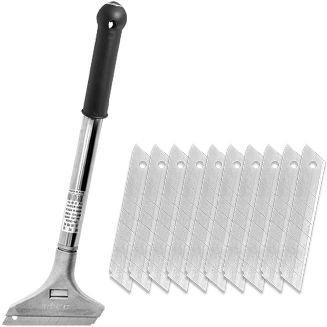 월드크린 밀칼 스크래퍼 1단+칼날 10p, 1세트