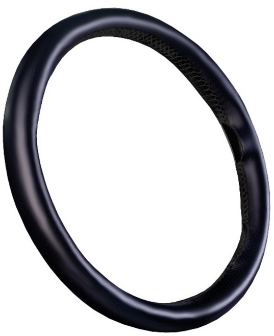 삼에스 가죽 DIY 핸들커버 무공타입, 블랙