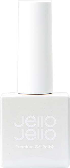 Jello Jello 亮片系列 美甲凝膠, JG-18 White Sugar, 10ml, 1瓶