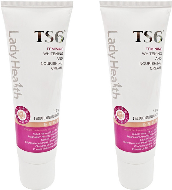 TS6 護一生超美白香氛誘霜, 120g, 2條