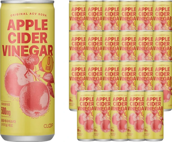 클룹 애사비소다 오리지널 제로, 250ml, 24개 - 쿠팡