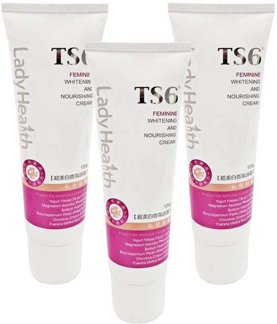 TS6 護一生超美白香氛誘霜, 120g, 3條