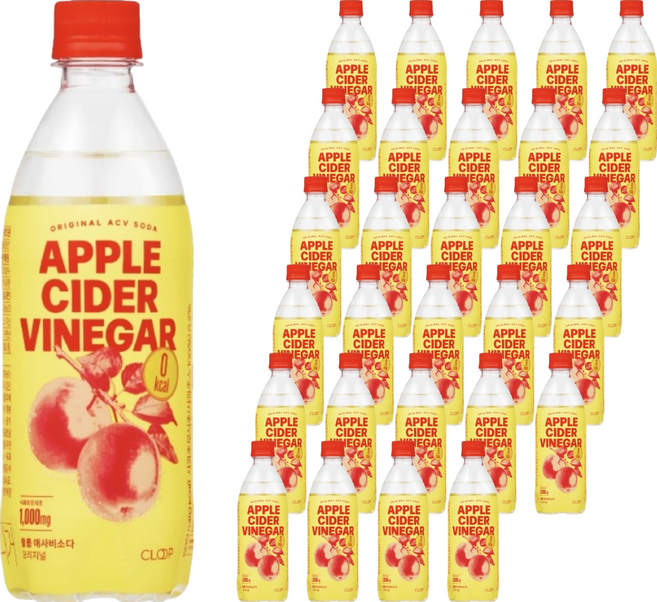클룹 애사비소다 오리지널, 500ml, 48개