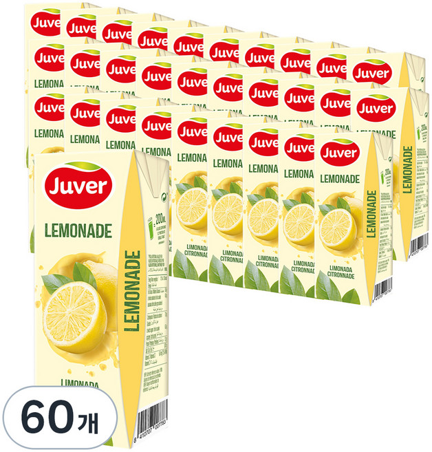 후버 레몬에이드, 200ml, 60개