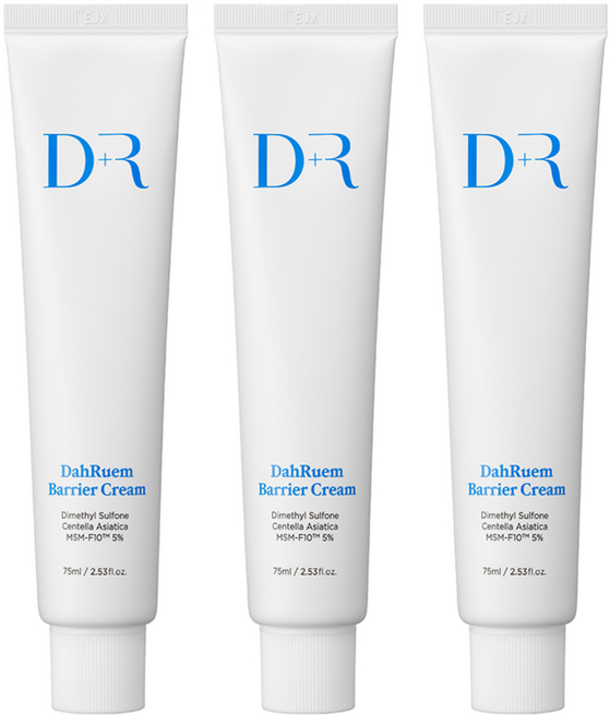 디알다룸 베리어 크림, 75ml, 3개