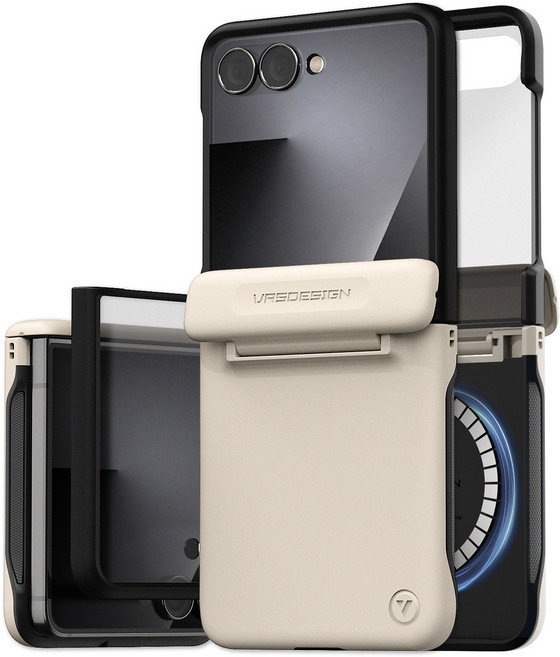 베루스 테라가드 모던 자동 힌지 보호 휴대폰 케이스