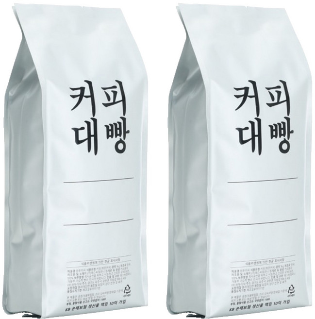 耶加雪菲G4綜合咖啡豆, 500g, 2個, 未研磨
