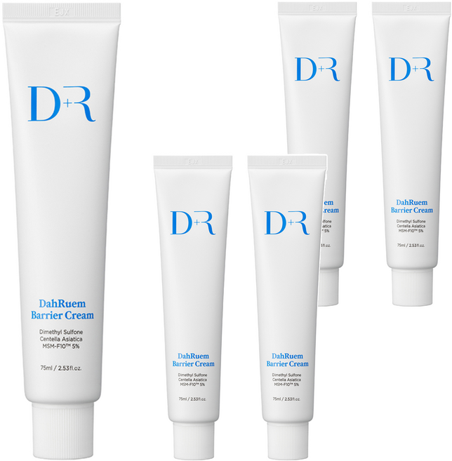 디알다룸 베리어 크림, 75ml, 5개