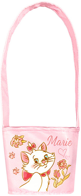 Disney 迪士尼 手提防水飲料杯套 CA919F-2, 瑪麗貓粉色, 1個