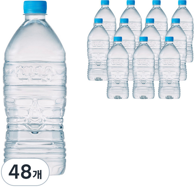 가야산천년수 천년수 무라벨 생수, 1L, 48개