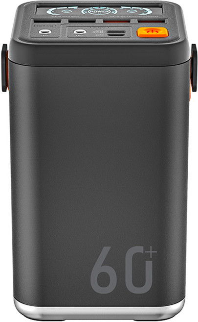 라플루 60000mAh 대용량 보조배터리 캠핑 차박 PD지원 초고속충전, YT-2030, 그레이