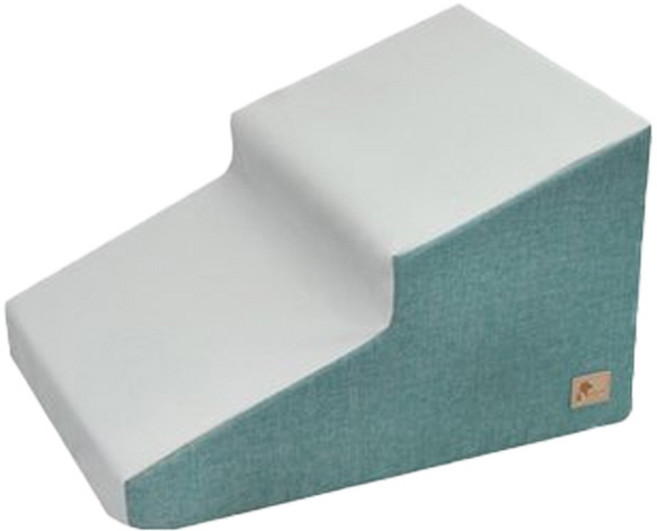 더플래 강아지 디딤 논슬립 계단 2단, 에버그린, 1개