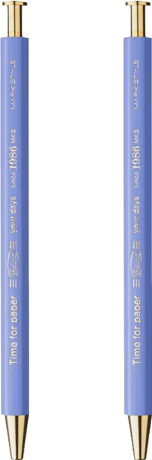 MARK'S Time for Paper 復古六角木軸 原子筆 TFP-BP02-LPL, 淡紫色, 2個