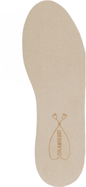 DREAM HEART 男士天然乳膠薄型鞋墊