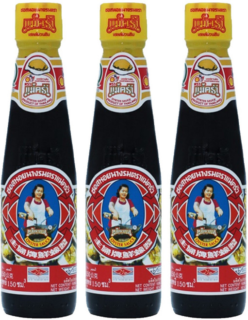 MAEKRUA GOLD LABEL 蠔油, 150ml, 3瓶