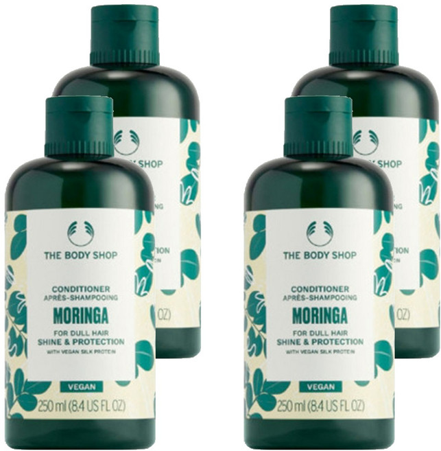 더바디샵 모링가 샴푸, 250ml, 4개