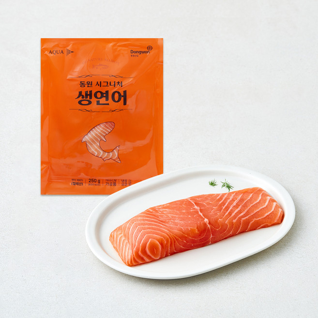 동원 시그니처 생연어 (냉장), 1개, 250g