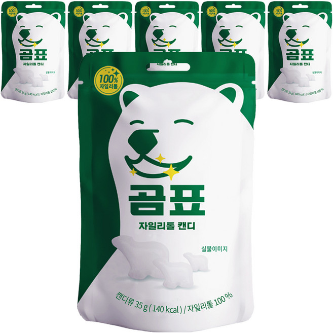 곰표 자일리톨 캔디, 35g, 6개