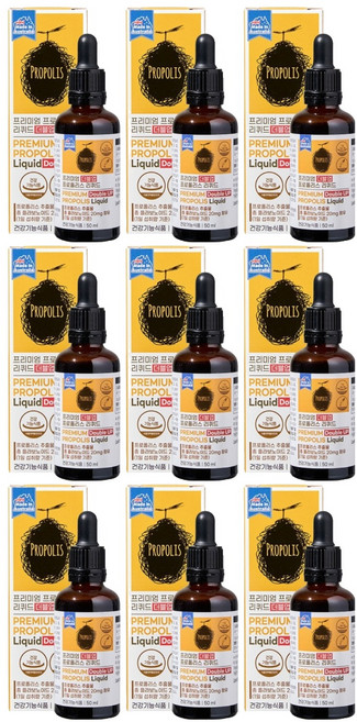 제너럴라이프 프리미엄 프로폴리스 리퀴드 더블업, 50ml, 9개