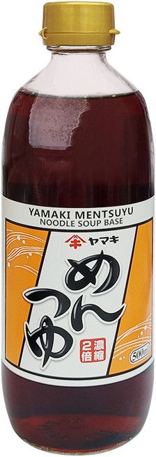 야마키 멘 쯔유, 500ml, 1개