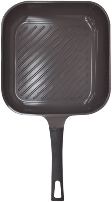 NEOFLAM Mitra系列 電磁爐不適用 陶瓷不沾方型煎鍋 粉色, 28cm, 1個