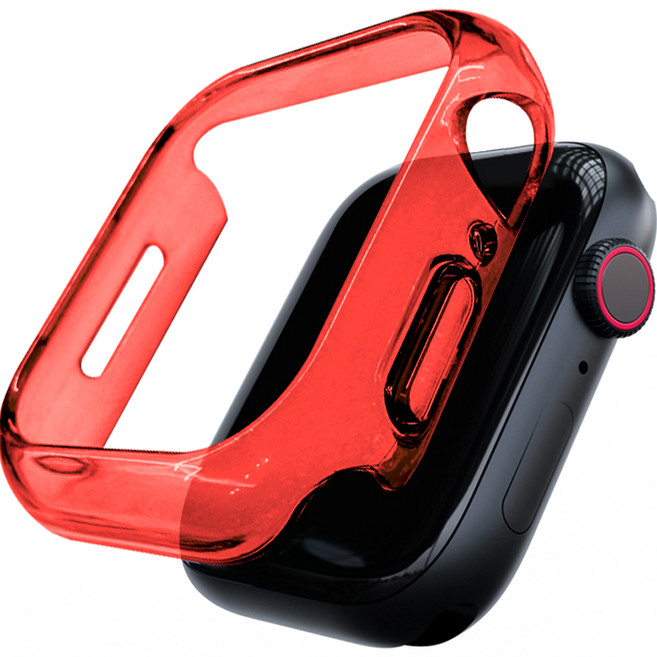 힐링쉴드 애플워치 캔디케이스 CPC시리즈 41mm CPC, 레드(CPC-02), 1개