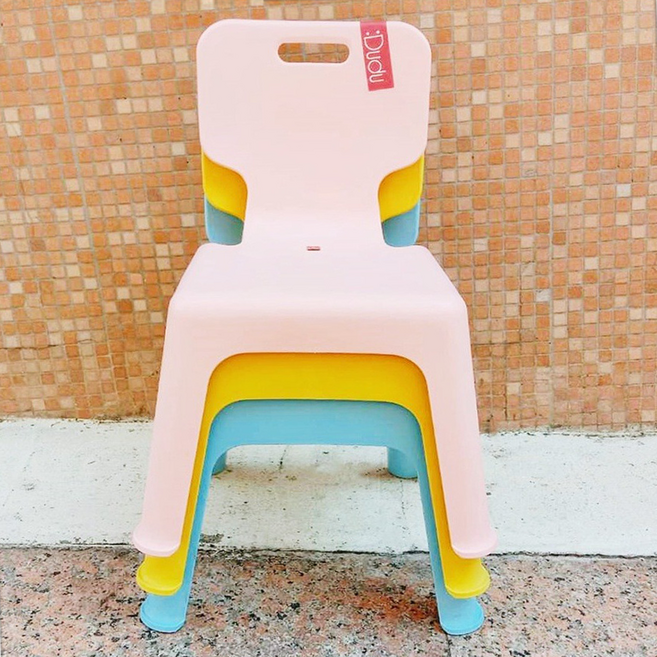UDA 有達 嘟嘟椅/塑膠椅/椅凳, 顏色隨機, 1個