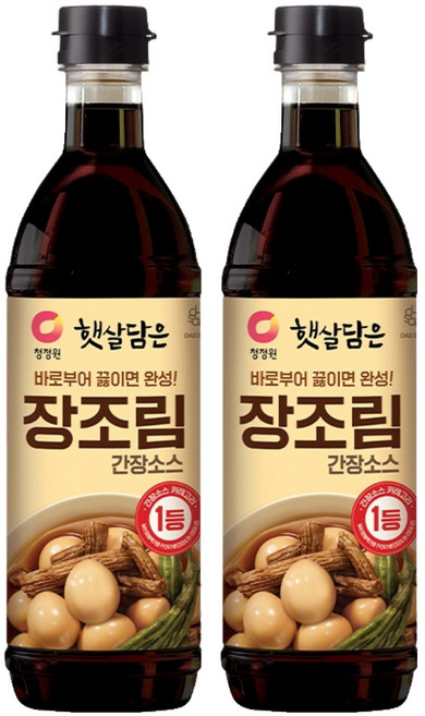 햇살담은 장조림간장소스, 800ml, 2개