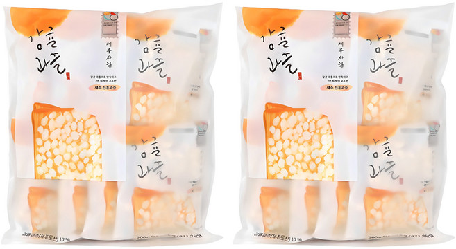 제주사월 감귤 과즐 8p, 176g, 2개